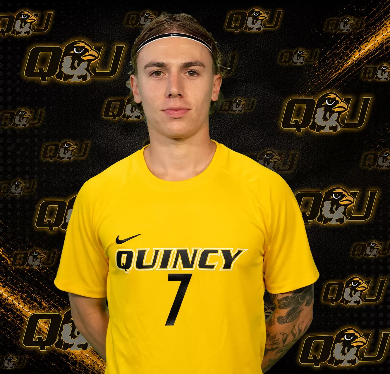 Lucca Barbero, official Quincy University portrait